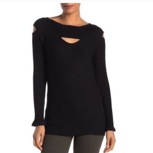 NWT Devotion by Cyrus Black Ribbed Top